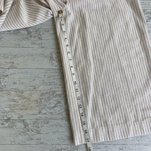 Sanctuary Tan Belted Striped Culottes 27 - Picture 4 of 11